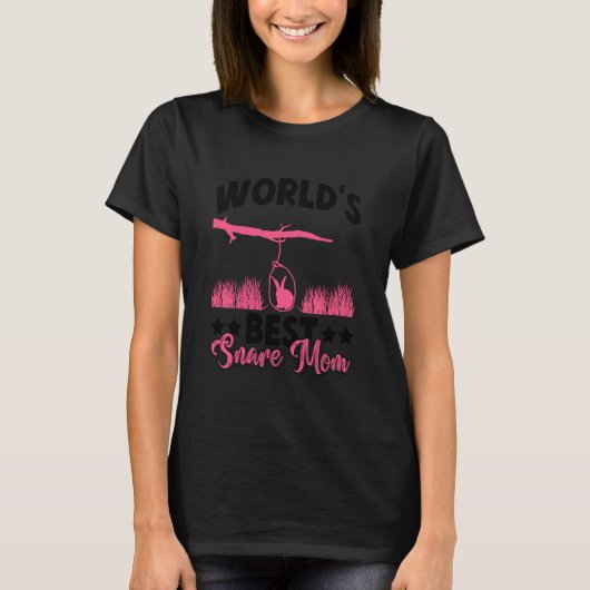 World's Best Snare Mom - Animal Trapping Wire Snar Tシャツ (正面)