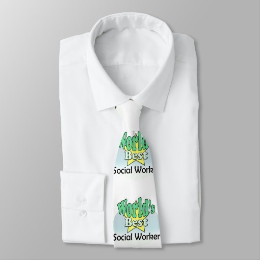 World's best Social Worker ネクタイ (タイ)
