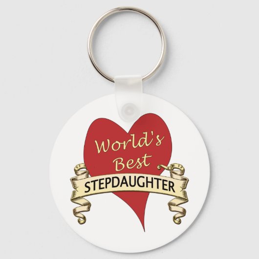 World's Best Stepdaughter キーホルダー (正面)