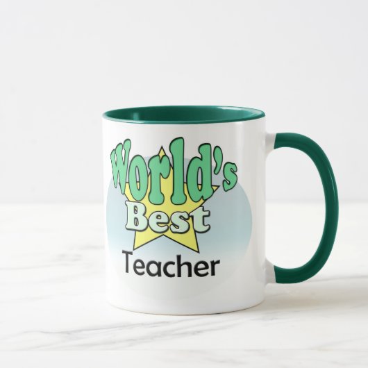 World's Best Teachter マグカップ (右)