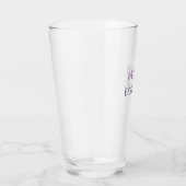 Worlds best wife Personalized Glass Cup タンブラーグラス (右)