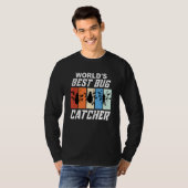 World's Bug 最高の Catcher Bug Hunter Bug Tシャツ (正面フル)