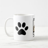 World's Cat最高のパパカスタム写真パーソナライズされた コーヒーマグカップ (左)