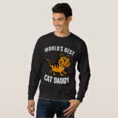 WORLD'S CAT (最高のパパ)DADDY Tシャツ (正面フル)