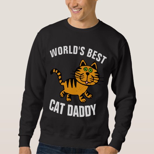 WORLD'S CAT (最高のパパ)DADDY Tシャツ (正面)