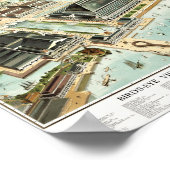 World's Columbian Exposition Bird's Eye ポスター (角)