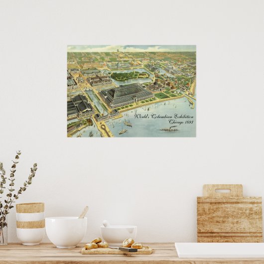 World's Columbian Exposition, Chicago, 1893 ポスター (キッチン)