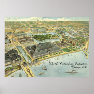 World's Columbian Exposition, Chicago, 1893 ポスター