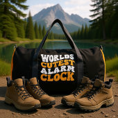 World's Cutest Alarm Clock ダッフルバッグ