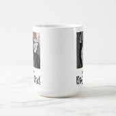 WORLD'S DOG最高のパパ2写真ポープリント コーヒーマグカップ (中央)