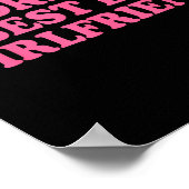 World's Ex Girlfriend Funny Ex Gf Women Girls Brea ポスター (角)