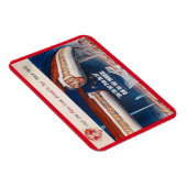 World's Fair Monorail, New York 1964ヴィンテージPostc マグネット (右側)