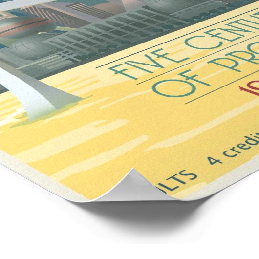 Worlds' Fair Shanghai ポスター (角)