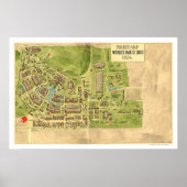 Worlds Fair St Louis Map 1904 ポスター (正面)