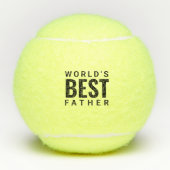 Worlds Father最高の Customizable テニスボール (正面)