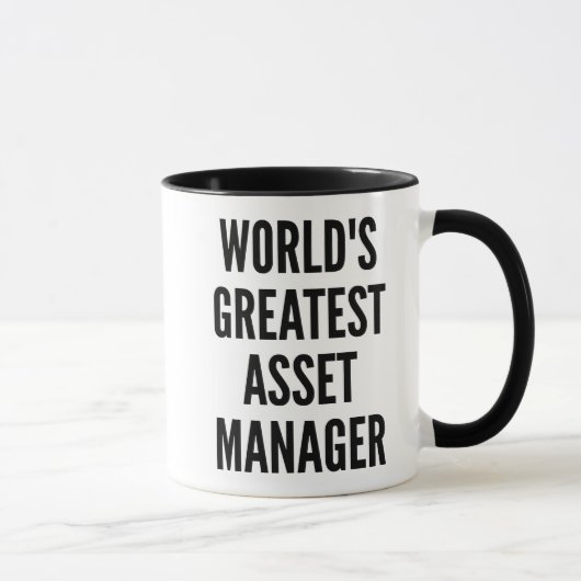 Worlds Greatest Asset Manager マグカップ (右)