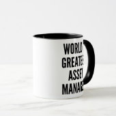 Worlds Greatest Asset Manager マグカップ (正面右)