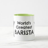 World's Greatest Barista Moka Pot Coffee Mug マグカップ (中央)