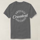 Worlds Greatest Bartender Funny Proud Professional Tシャツ (デザイン正面)