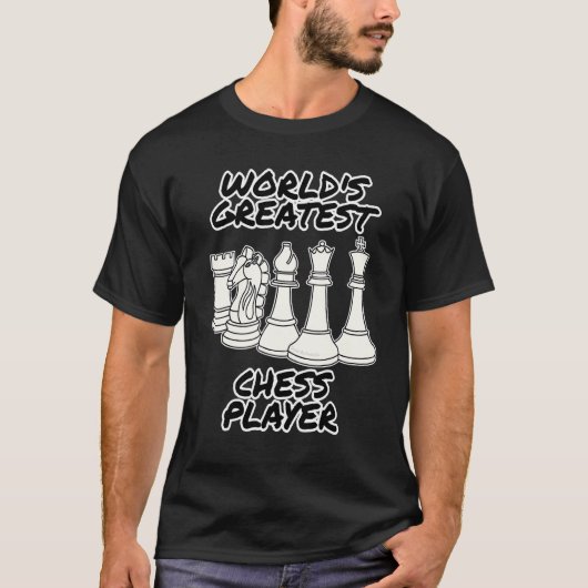 World's Greatest Chess Player  Chess Teacher Tシャツ (正面)