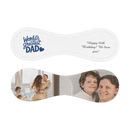 'World's Greatest Dad' Customizable Birthday Gift 野球ボール (パネル)