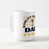 World's Greatest Dad, Gold Stars, コーヒーマグカップ (正面左)