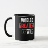World's Greatest Ex Wife マグカップ (左)