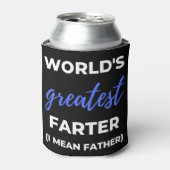 World's Greatest Farter I Mean Father 缶クーラー (缶正面)