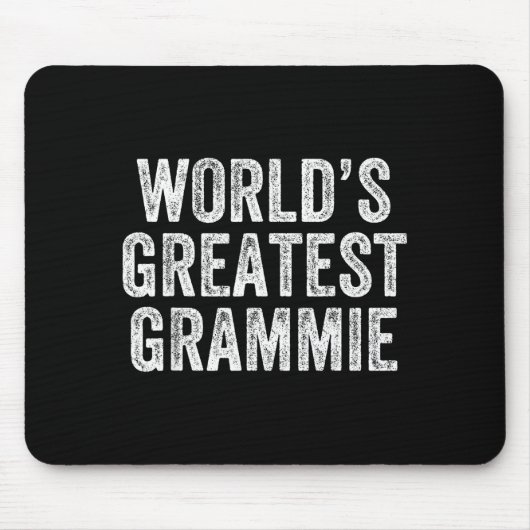 World's Greatest Grammie Funny Grandma Joke Mother マウスパッド (正面)