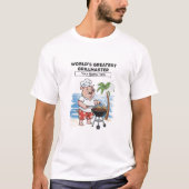 World's Greatest Grillmaster Personalized Cartoon  Tシャツ (正面)