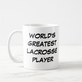 "World's Greatest Lacrosse Player" Mug コーヒーマグカップ