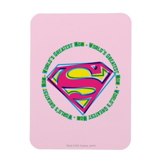 World's Greatest Mom マグネット (縦)