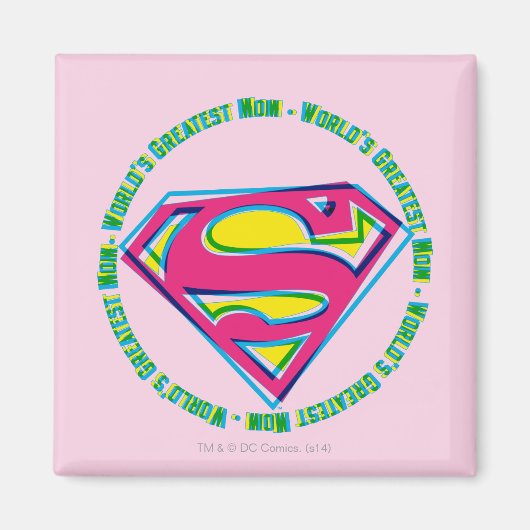 World's Greatest Mom マグネット (正面)