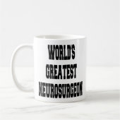 Worlds Greatest Neurosurgeon コーヒーマグカップ (左)