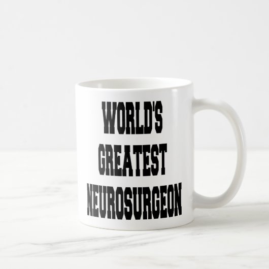 Worlds Greatest Neurosurgeon コーヒーマグカップ (右)