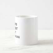 "World's Greatest Right Defenseman" Mug コーヒーマグカップ (中央)