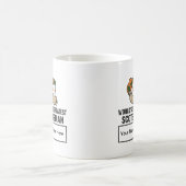 World's Greatest Scotsman Personalized Mug コーヒーマグカップ (中央)
