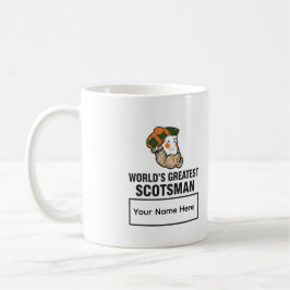 World's Greatest Scotsman Personalized Mug コーヒーマグカップ
