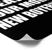 World's Greatest Your Mom's New Boyfriend Humor Sa ポスター (角)