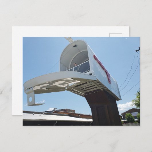 World's Larges Mailbox, Casey, Illinois ポストカード (正面/裏面)