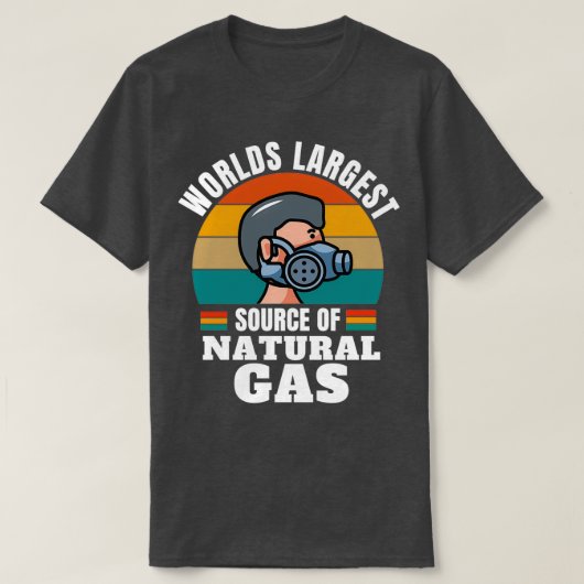 worlds largest source of natural gas 24 tシャツ (デザイン正面)