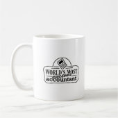 World's Most Awesome Accountant コーヒーマグカップ (左)