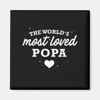 Worlds Most Loved Popa Shirt, Cute Valentine_s Day マグネット