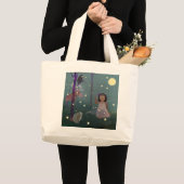 Worlds of Wonder Tote Bag ラージトートバッグ (正面(商品))
