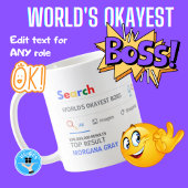WORLDS OKAYESTボスおもしろいトップ検索結果コーヒー コーヒーマグカップ