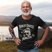 World's Okayest Angler - Funny Fishing Gift  Tシャツ