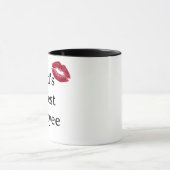 World's okayest employee Mug マグカップ (中央)