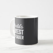 Worlds Okayest Offroader Funny Sarcastic 4x4 Wheel コーヒーマグカップ (正面左)
