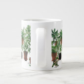 World's Okayest Plant Parent Humor Mug ジャンボコーヒーマグカップ (裏面)