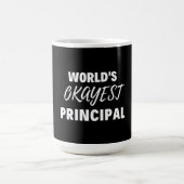 World's Okayest Principal コーヒーマグカップ (中央)